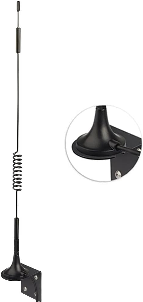 Eightwood 868 MHz Antenna SMA Antenna 3 m SMA Extension + Portable Base + SMA Cable RG178 15 cm for Homematic CCU3 CCU2 Raspberry Pi HM MOD RPI PCB Kit ELV Kit RaspberryMatic Multi-Way