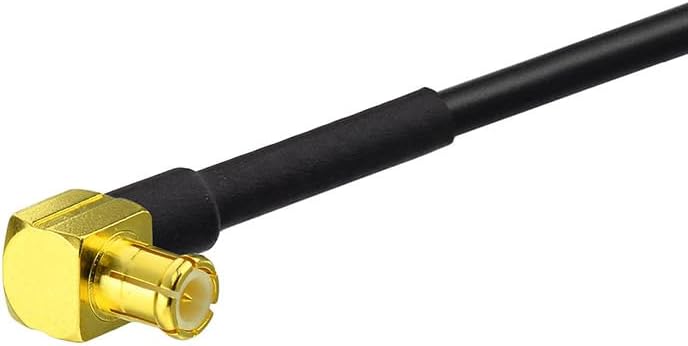 Eightwood DAB+ Antenne Adapter MCX Stecker auf SMB Adapter MCX Kabel RG174 40cm 1.3ft DAB Antenne Kabel für Blaupunkt Beat TechniSat Pioneer Sony Alpine MEHRWEG