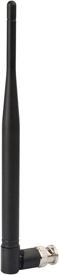 Eightwood BNC Antenne 433MHz Antenne CB Antenne UHF/VHF Dual Band BNC Stecker für CB Radio Alinco Icom Uniden Scanner Empfänger Amateurfunk Empfänger 2 Stück MEHRWEG