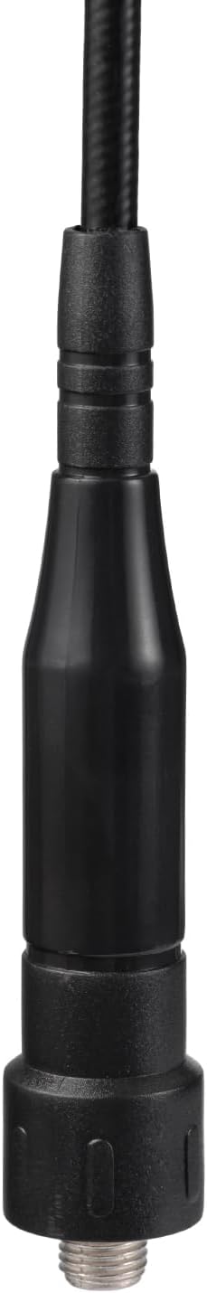 Eightwood VHF UHF 144/430Mhz Dual Band Whip Antenna SMA Female Soft Walkie Talkie Antennae 15in 2-Pack for Baofeng Ham Two Way Radio UV-5R UV-82 BF-F8HP