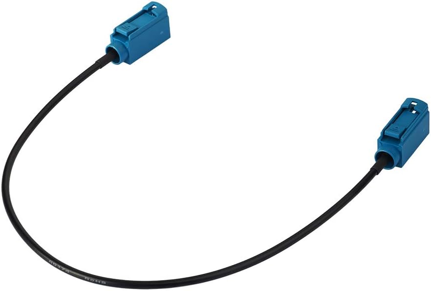 Eightwood DAB Antenne Fakra Adapter Auto Radio TV DAB GPS Fakra Z Buchse(Jack) auf Fakra Buchse Pigtail Fakra Kabel RG174 12inch 1ft 30cm für Seat Skoda VW Golf MEHRWEG