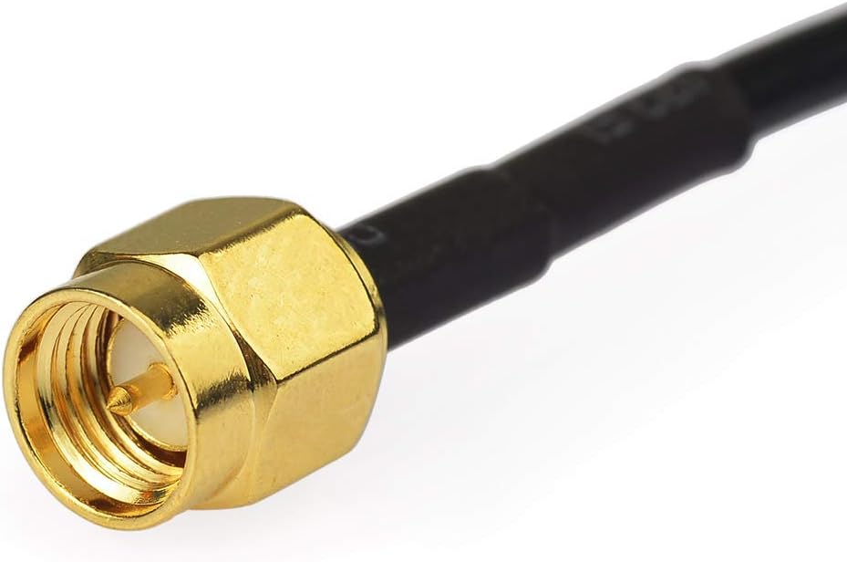 Eightwood 868mhz Antenne 4G 7dbi SMA Stecker Signal Booster mit 3m RG174 Kabel für 4G LTE Wireless Homematic CCU2 CC1101 Netgear Netgear TP-Link Dlink Belkin Huawei MEHRWEG