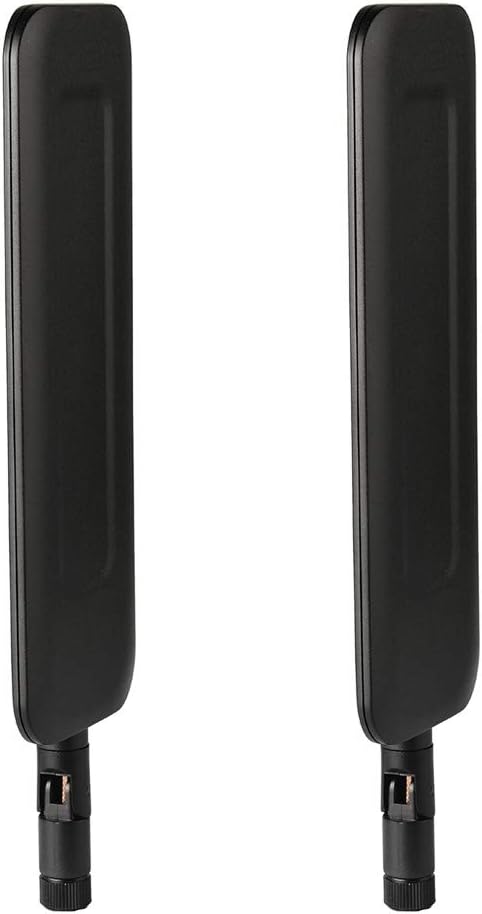 Eightwood Wide Band 4G LTE Dipole Antenna SMA Male Compatible with Outdoor HCO Spartan Cellular Hunting Game Trail Cameras (2-Pack)