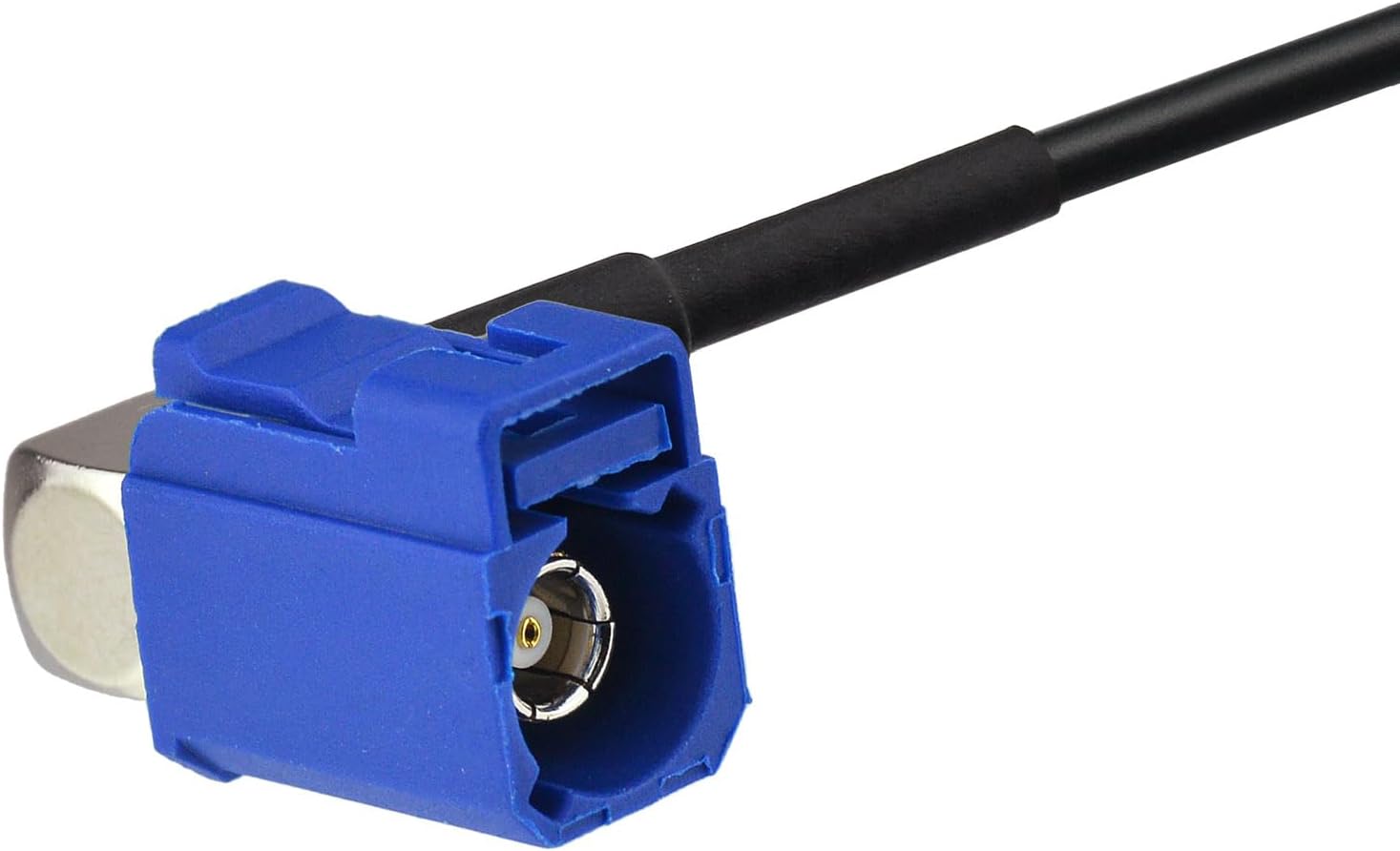 Eightwood GPS Antenna Fakra C Adapter Right Angle with 3 Metre GPS Fakra Antenna Compatible with VW Golf Passat GPS Navigation System GPS Receiver Car DVR GPS Module Tracking Antenna