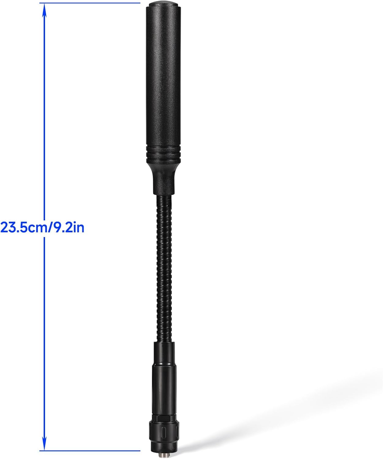 Eightwood Gooseneck Ham Radio Antenna VHF/UHF 144/430MHz Flexible Amateur Tactical Antenna SMA Female Connector for Baofeng UV-5R UV-82 BF-F8HP Two-Way Radios