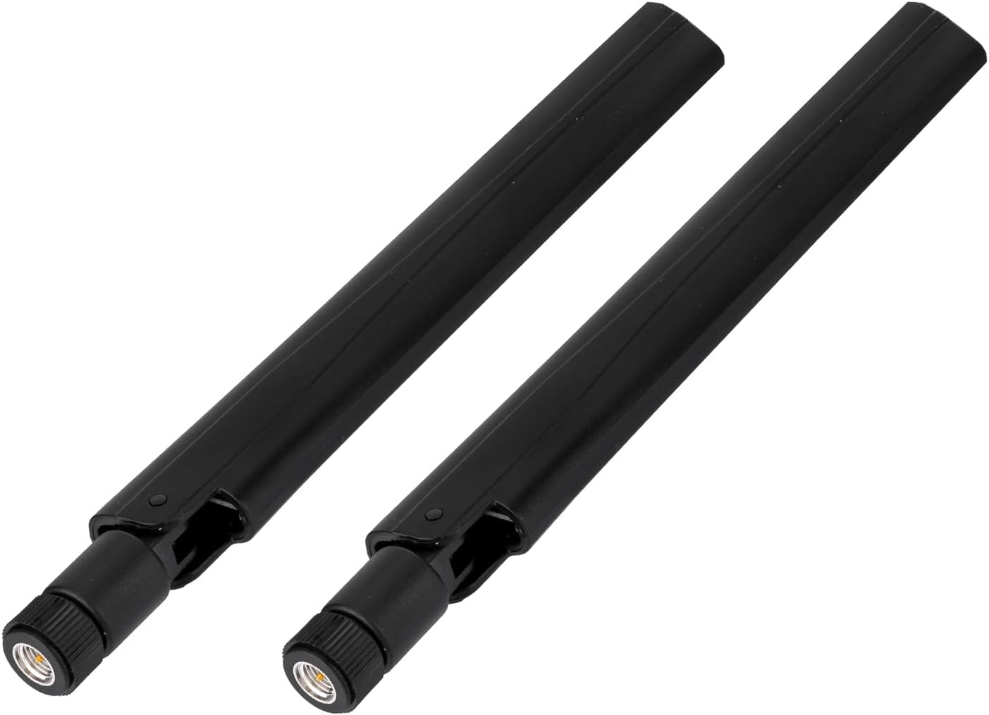 Eightwood 5G 4G LTE GSM 3G Antenna Wide Band Omnidirectional SMA Male Antenna 2-Pack for CPE Router Mobile Hotspot Wireless Home Phone Modem Cellular Trail Camera