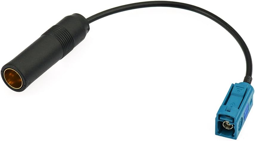 Eightwood DAB Car Aerial Cable Fakra"Z" to DIN Female Pigtail Cable RG174 6inch 15cm for AM/FM DAB+ Blaupunkt Pioneer Clarion Kenwood Alpine JVC