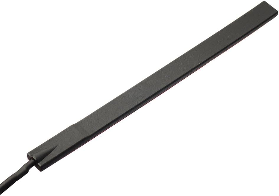 Eightwood DAB+ Antenne SMB Adapter Auto Radio Antenne Patch Aerial Glas Mount mit SMB Stecker 3m 9.8ft Antenne RG174 für Auto Radio Pioneer Clarion Alpine MEHRWEG