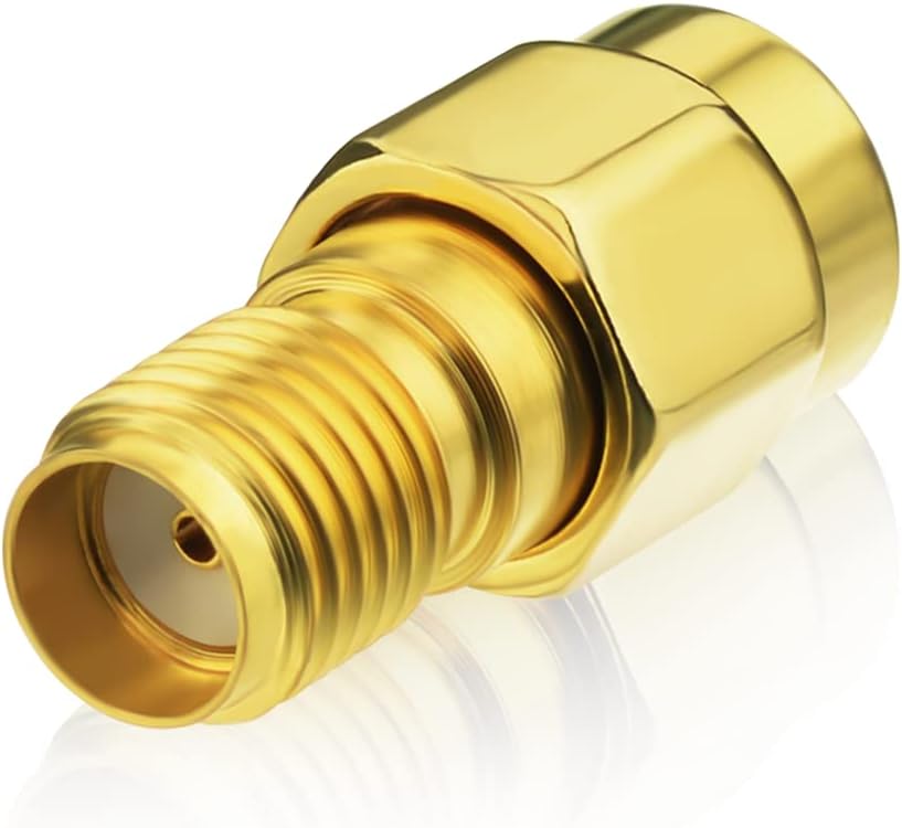Eightwood SMA Adapter SMA Stecker SMA Buchse 3 Stücke für CCU3 Hsdpa Huawei 2G 3G 4G LTE Antenne UMTS Mobile Broadband MEHRWEG