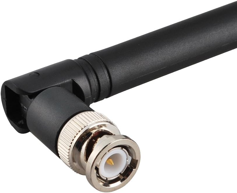 Eightwood BNC Antenne 433MHz Antenne CB Antenne UHF/VHF Dual Band BNC Stecker für CB Radio Alinco Icom Uniden Scanner Empfänger Amateurfunk Empfänger 2 Stück MEHRWEG