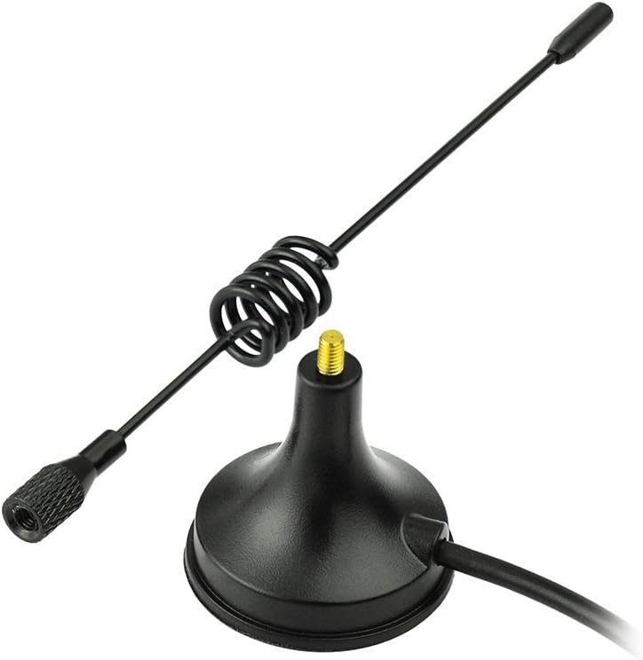Eightwood 433 MHz Antenne 3dbi SMA Stecker mit Magnetic Base 3m 300cm 9.8ft Kabel für Wireless Homematic CCU3 CCU2 CC1101 Ham Radio MEHRWEG
