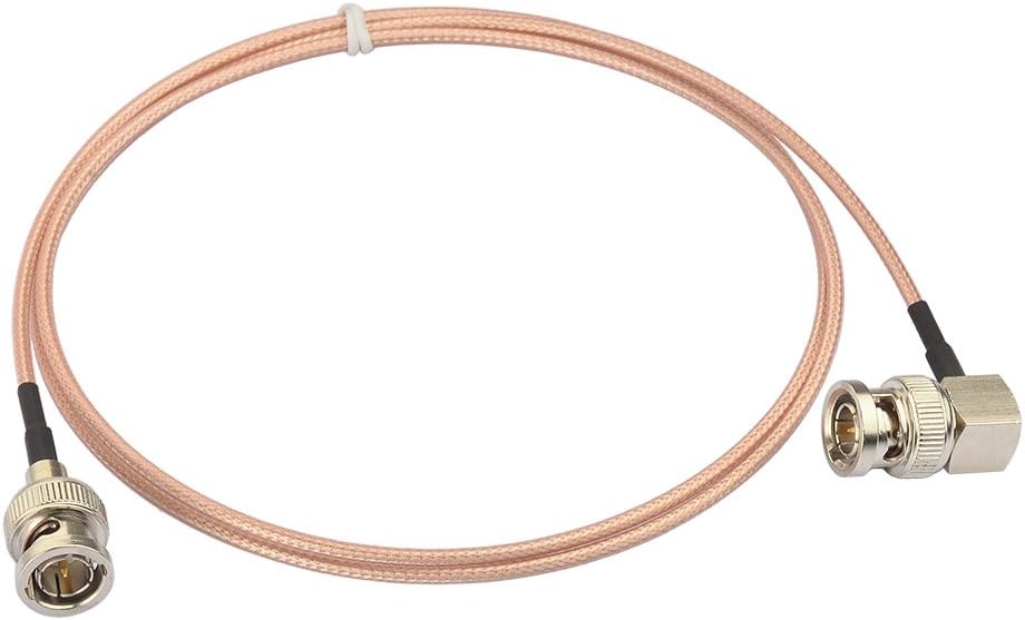 Eightwood SDI Kabel BNC Winkelstecker auf BNC Stecker 75ohm RG179 1m 3ft für BMCC Video Blackmagic-Kamera BMPCC HD SDI CCTV Flexible MEHRWEG
