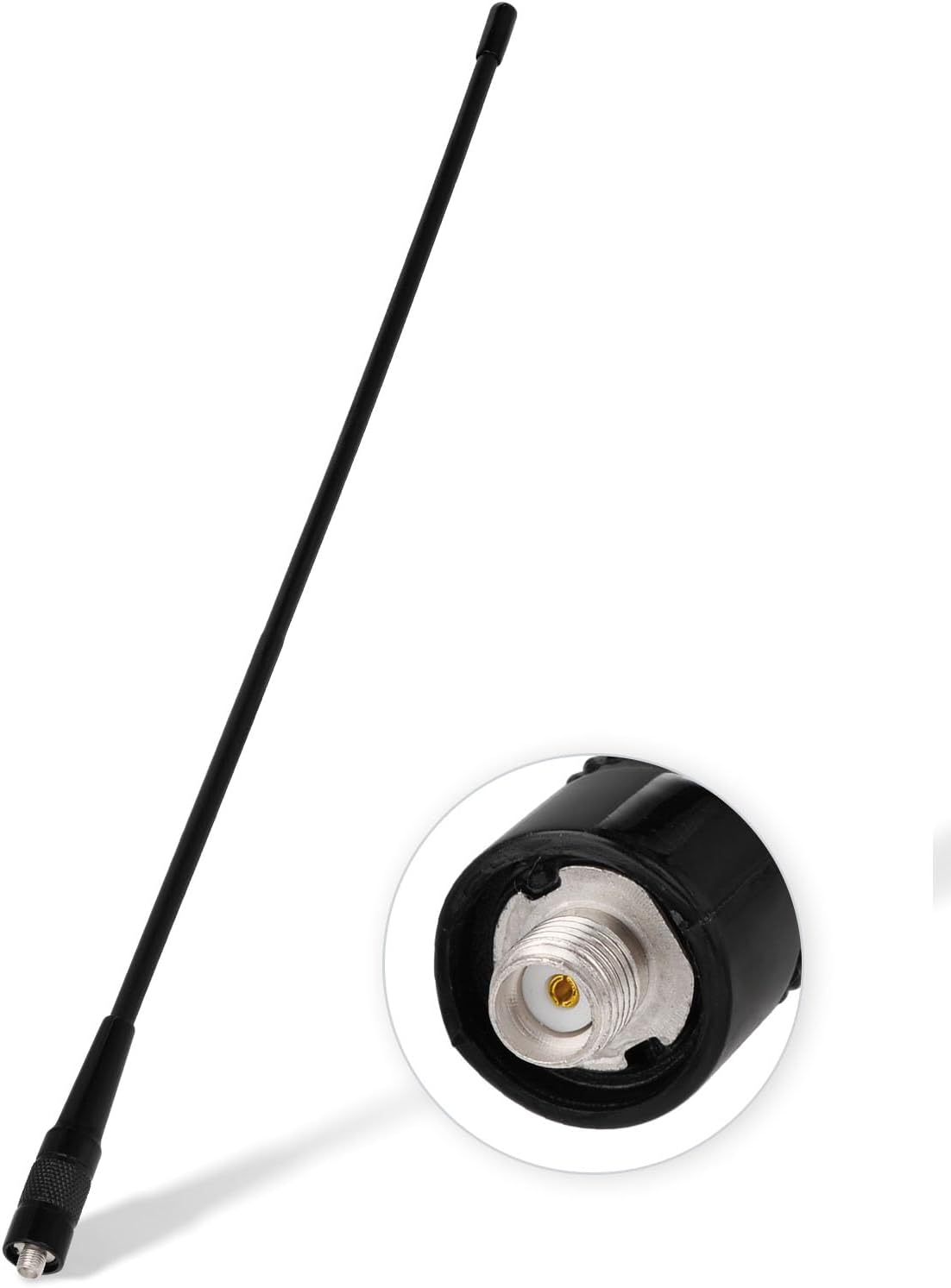 Eightwood Walkie Talkie Antenne Dual Band Radio Antenne Handheld Radioantenne Funkgerät Antenne SMA Two Way Radio Antenne für Ham Radio Baofeng UV-82 UV-5R RT5R RA79 Quansheng Kenwood