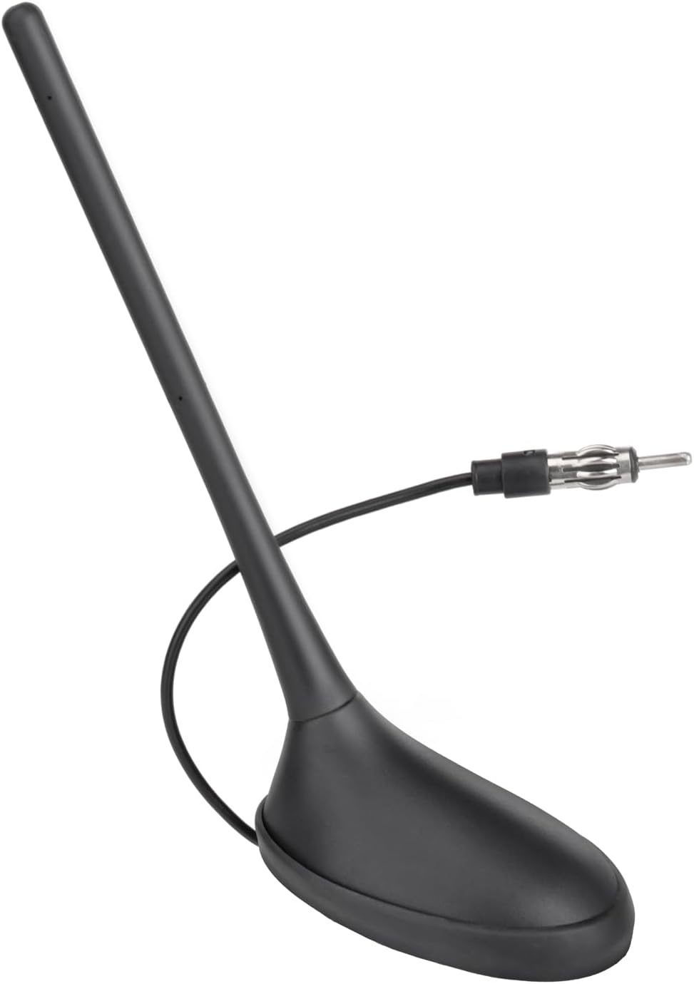 Eightwood FM/AM Dachantenne Auto Radio Antenne Autoantenne Kurz mit 20cm Verlängerung Kabel für Pioneer Blaupunkt Pioneer Clarion Alpine Digital Radio Tuner usw