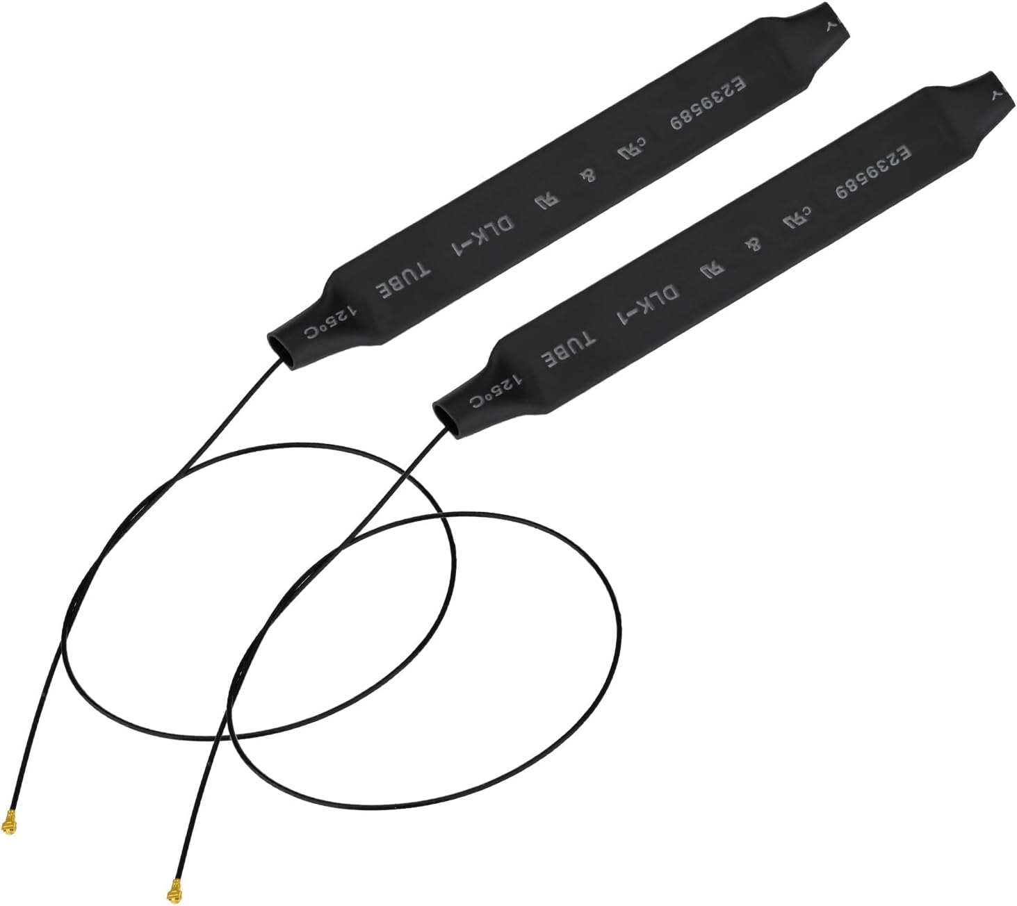 Eightwood Internal WiFi Antenna Dual Band 2.4GHz 5GHz WiFi Antennae with 11.8in Cable for M.2 NGFF Network Card PC Desktop Computer