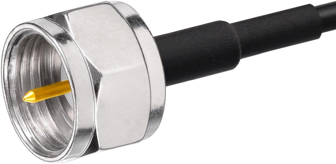 Eightwood FM Antenna for Stereo Receiver, Magnetic Base FM Radio Antenna with 9.8ft Extension Cable for Pioneer Onkyo Yamaha Marantz Bluetooth Home Theater Stereo Receiver HD Radio