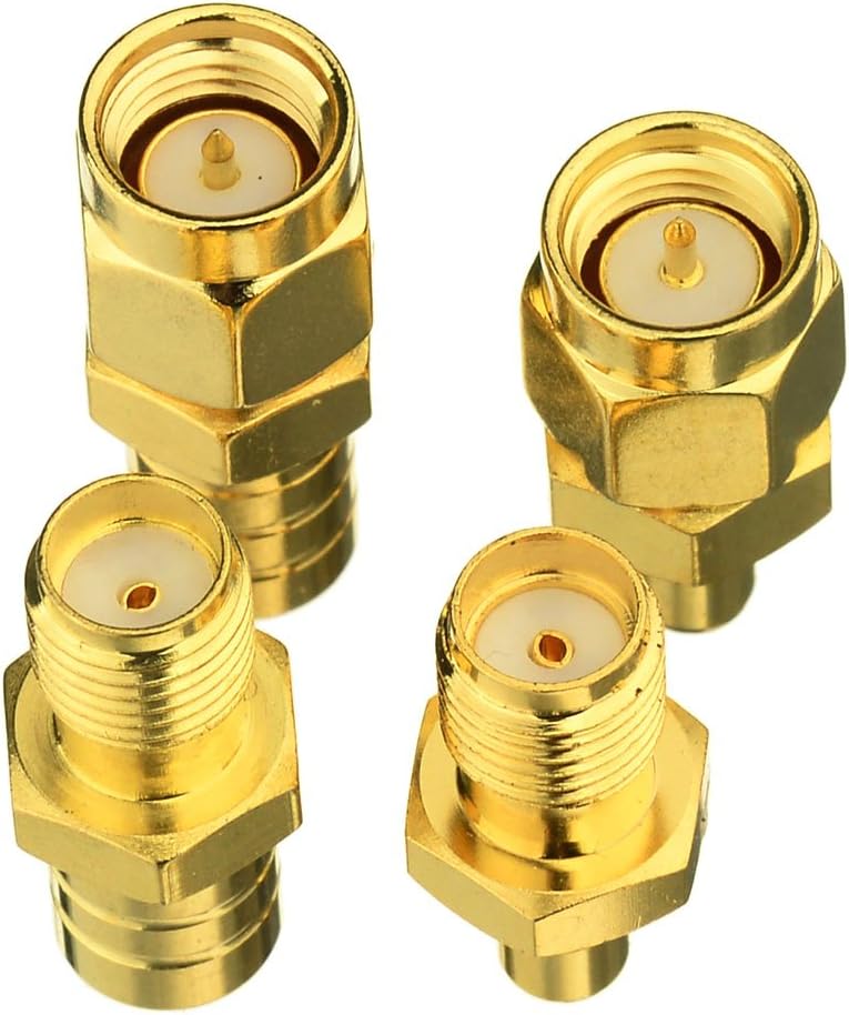 Eightwood SMB to SMA Antenna Adapter Kit 4ps for Sirius XM Satellite Radio Antenna DAB + Radio Antenna
