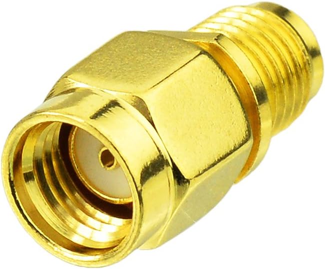 Eightwood 4G LTE Antenne GSM Antenne 3dBi SMA Stecker Glashalterung + 3 Adapter SMA auf BNC / TS9 / RP-SMA Adapter für GSM 2G 3G 4G LTE Router Wirelees Hotspot