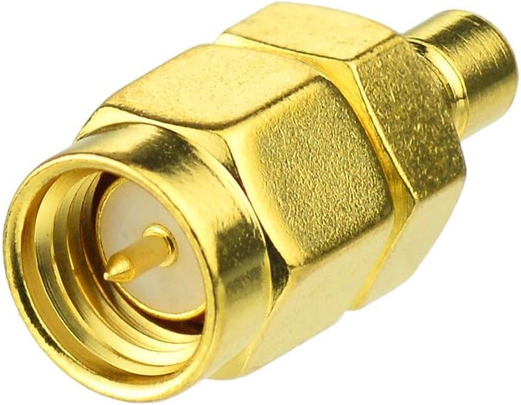 Eightwood DAB Antenne Adapter SMA SMB Adapter SMB Buchse auf SMA Stecker Antennenadapter 2 St Kompatibel für DAB Autoantenne AM/FM DAB + Pionier Clarion Alpine MEHRWEG