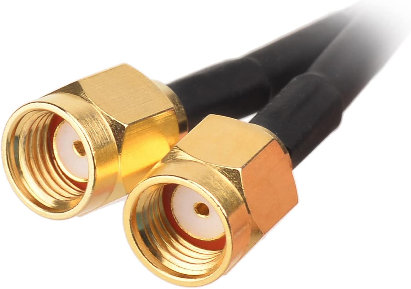 Eightwood WiFi Antenna with RP-SMA Male Connector, 2.4GHz 5GHz Dual Band Antenna Magnetic Base for PCI-E WiFi Network Card USB Adapter Wireless Router