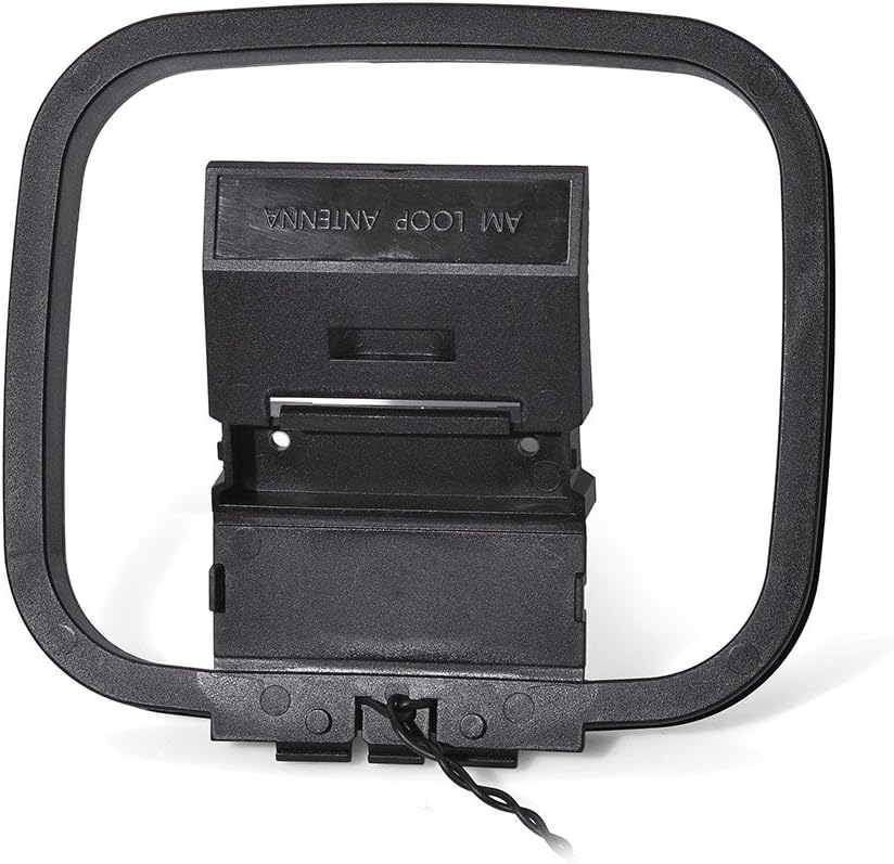 Eightwood AM Loop Antenne Zimmerantenne 3 Pin-Antenne für Sony HiFi-Serie Sharp Stereo AV Receiver Tuner Audio System MEHRWEG