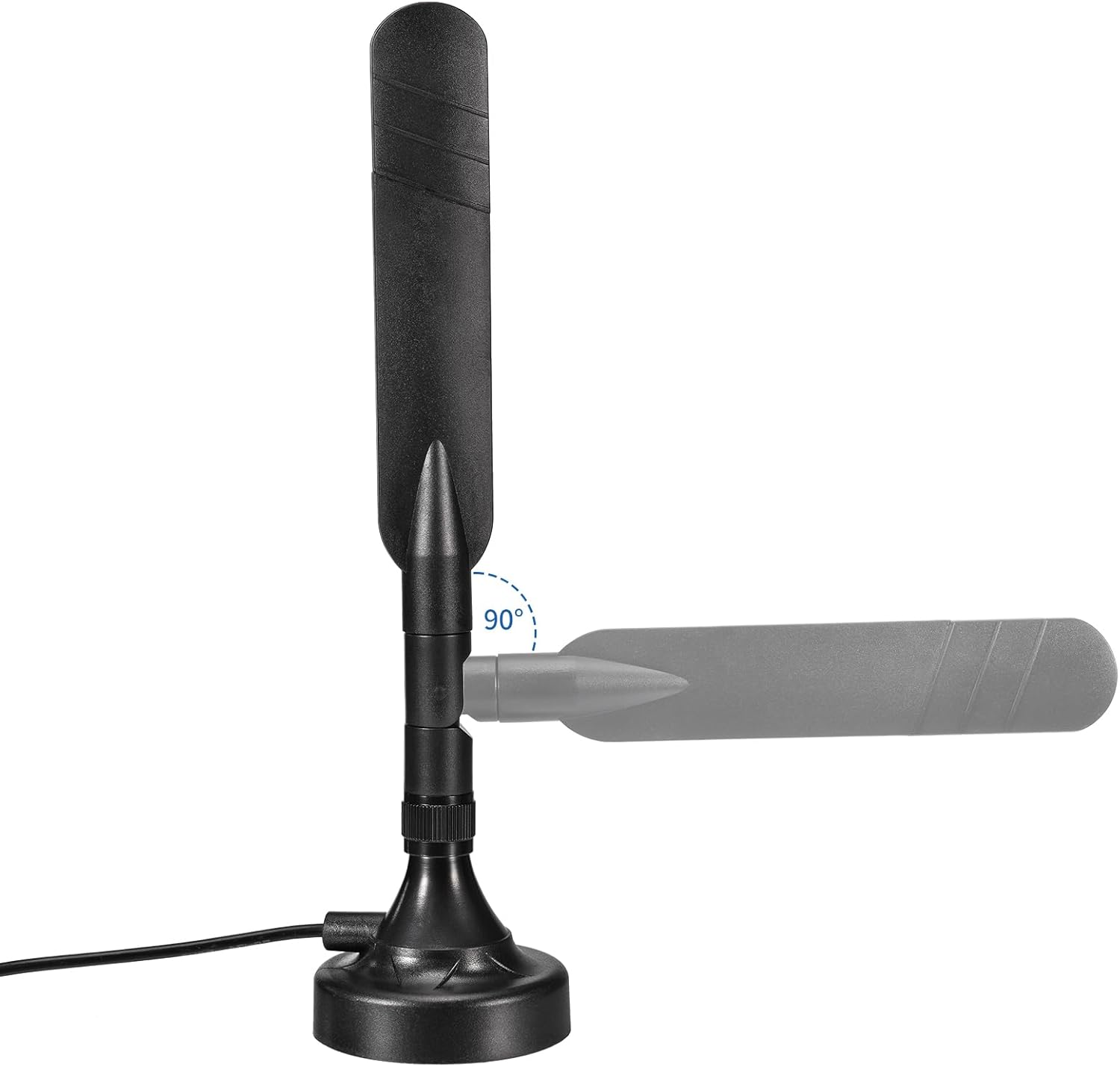 Eightwood 4G LTE Antenna with Magnetic Base MIMO SMA Male Antenna for 4G LTE Router Hotspot Modem Industrial Cellular IoT Gateway Security Camera