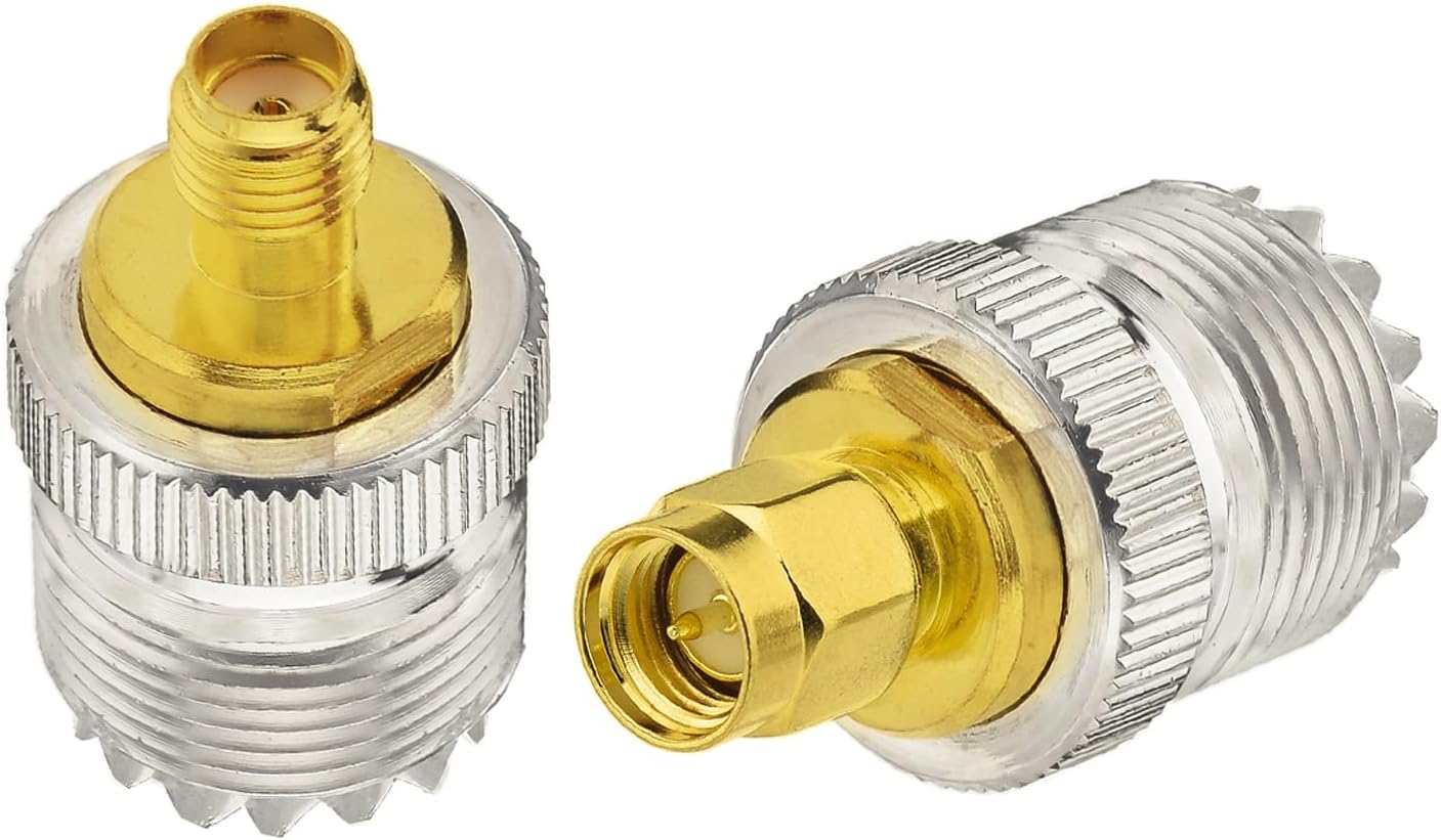 Eightwood VHF UHF Antenne Auto CB Mobilfunkantenne 47.5CM Dualband 144/430 MHz Antenne CB Funkantenne Pl259 Antenne + 300CM Verlängerungskabel für BTECH ICOM Midland Yaesu TYT Cobra usw.