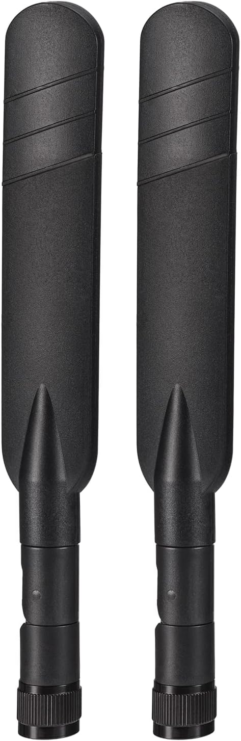 Eightwood 5dBi 4G LTE Antenna SMA Male Omnidirectional Antenna (2-Pack) Compatible with 4G LTE Hotspot Router AT&T MF279, Wireless Modem, Wireless Home Phone System, Cellular Trail Camera