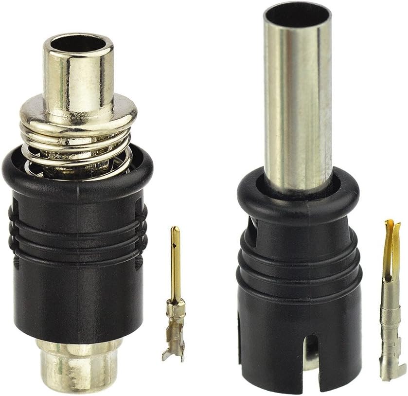 Eightwood AM/FM Antenne Raku RAST II 2 Adapter Raku II Connector Male mit Buchse 2 Typ für Auto Radio Antenne Adapter MEHRWEG