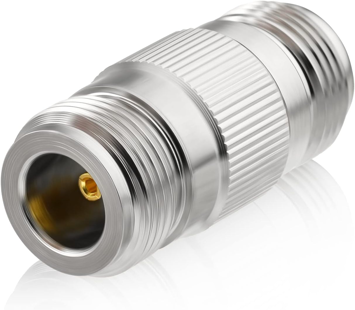 Eightwood Adapter N auf N Koaxialstecker Kit RF Stecker 3St