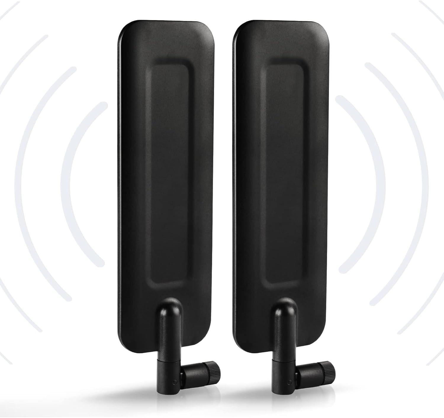 Eightwood Wide Band 4G LTE Dipole Antenna SMA Male Compatible with Outdoor HCO Spartan Cellular Hunting Game Trail Cameras (2-Pack)