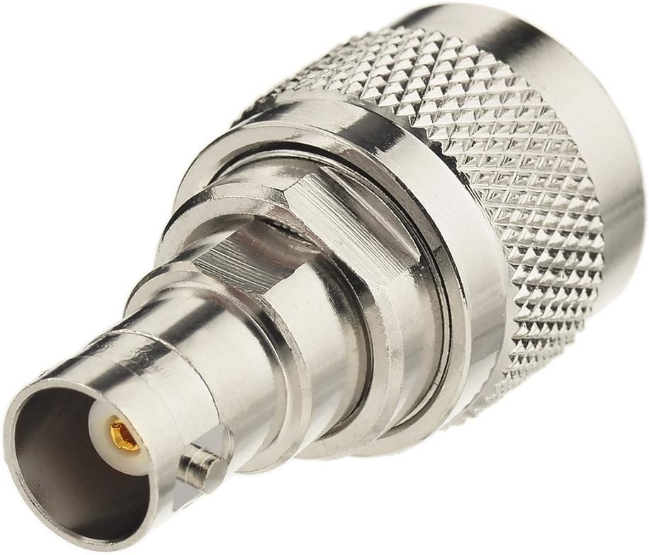 Eightwood BNC Female auf UHF Male Pl Stecker Walkie Talkie Handheld Radio Antenne Adapter 2 Stücke für Ham Radio CB Funk MEHRWEG