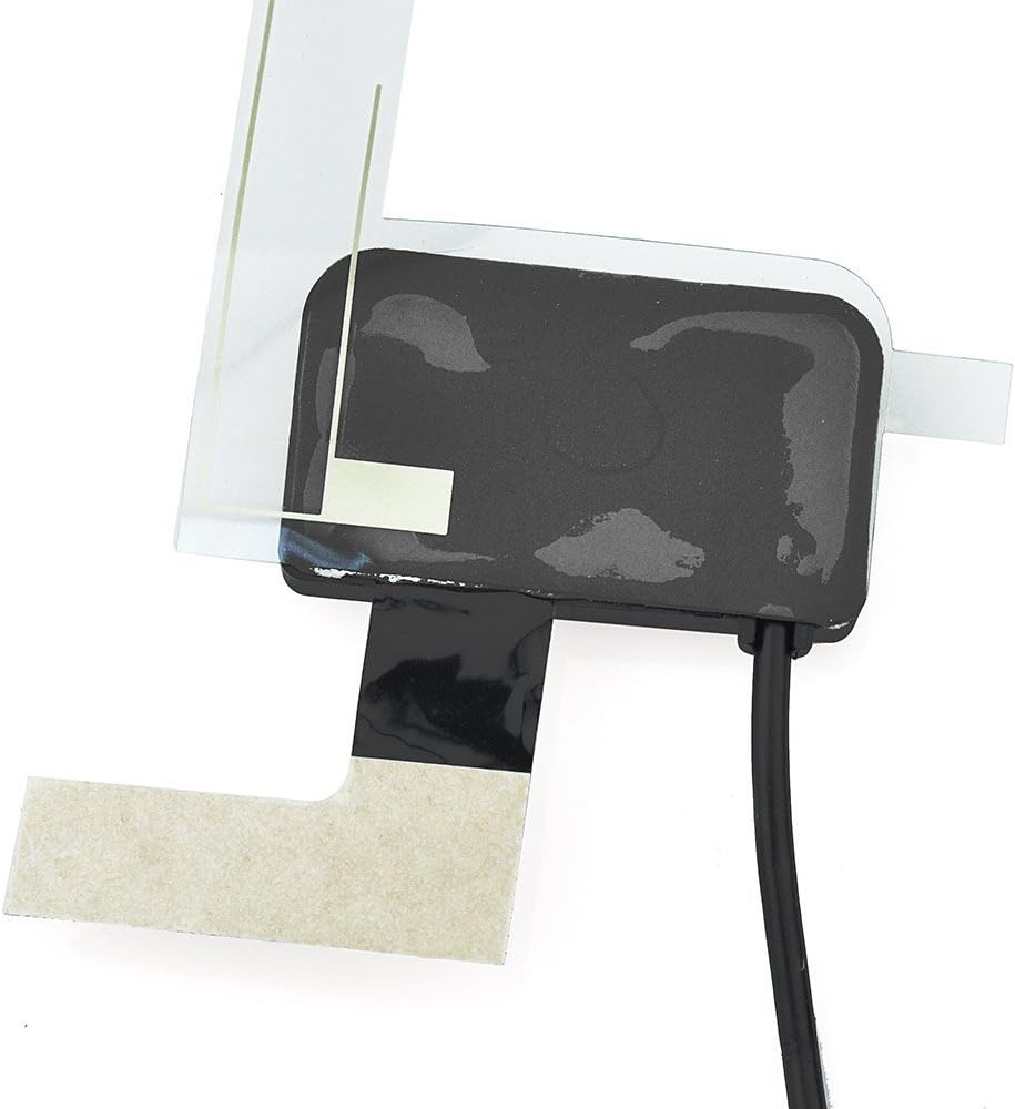 Eightwood Auto DAB+ Antenne SMA Antenne Windschutzscheibe Antenne Glashalterung mit 3 Meter 9.8ft Verlängerungskabel Kompatibel für DAB Radio Pioneer Clarion Alpine MEHRWEG