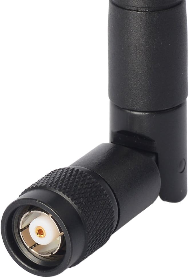 Eightwood 5dBi 2.4GHz WiFi Antenna RP-TNC Male Antennas (2-Pack) Compatible with Trimble Robotic Total Stations, Wireless Router Linksys WRT54G