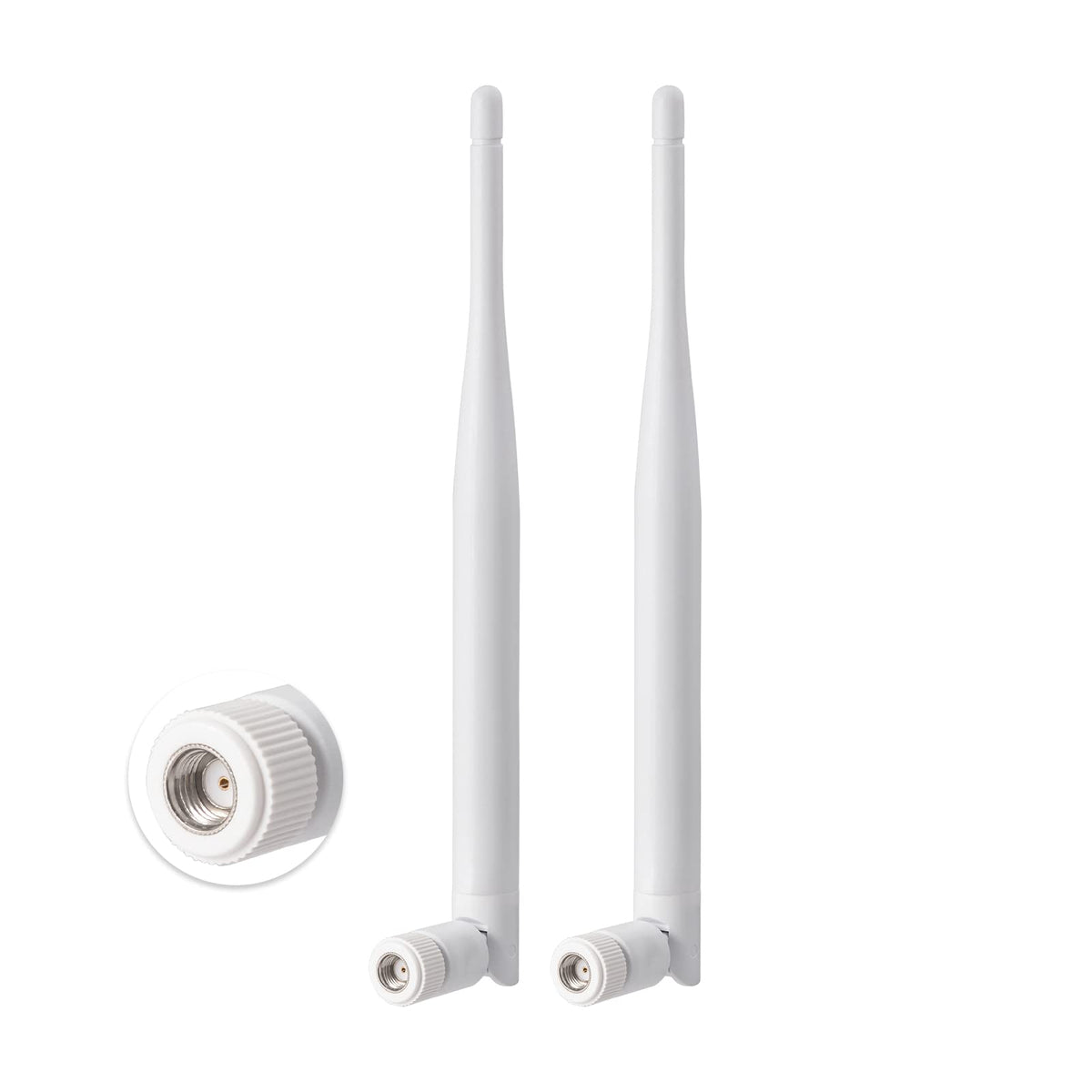 WiFi Antenne 2.4GHz 5GHz WLAN 6dBi Dual Band Antenna RP SMA 2 Stück