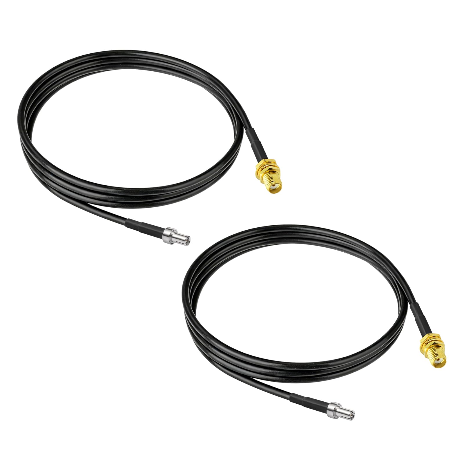 Eightwood SMA Kabel 4G LTE Antenne SMA Buchse auf TS9 Stecker mit 100cm 3.28ft RG174 2 Stücke für Hsdpa Huawei 2G 3G 4G LTE Antenne UMTS Mobile Broadband MEHRWEG