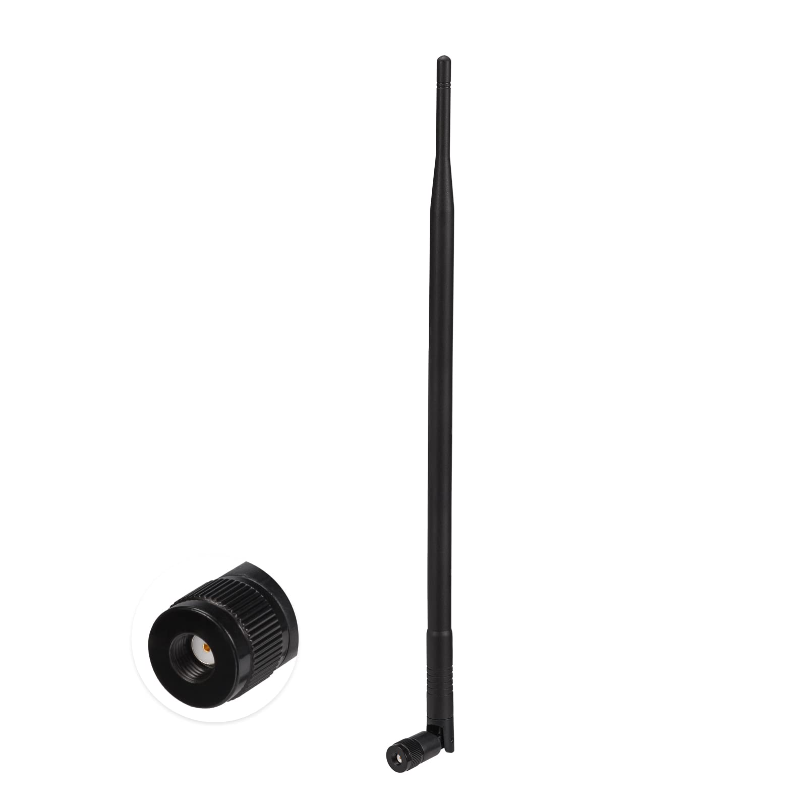 Eightwood 9dBi 4G LTE Cellular Trail Camera Antenna, RP-SMA Male Connector | Compatible with Spypoint Link, Stealth Cam & Tactacam Trail Camera, Wireless Router, Security Camera