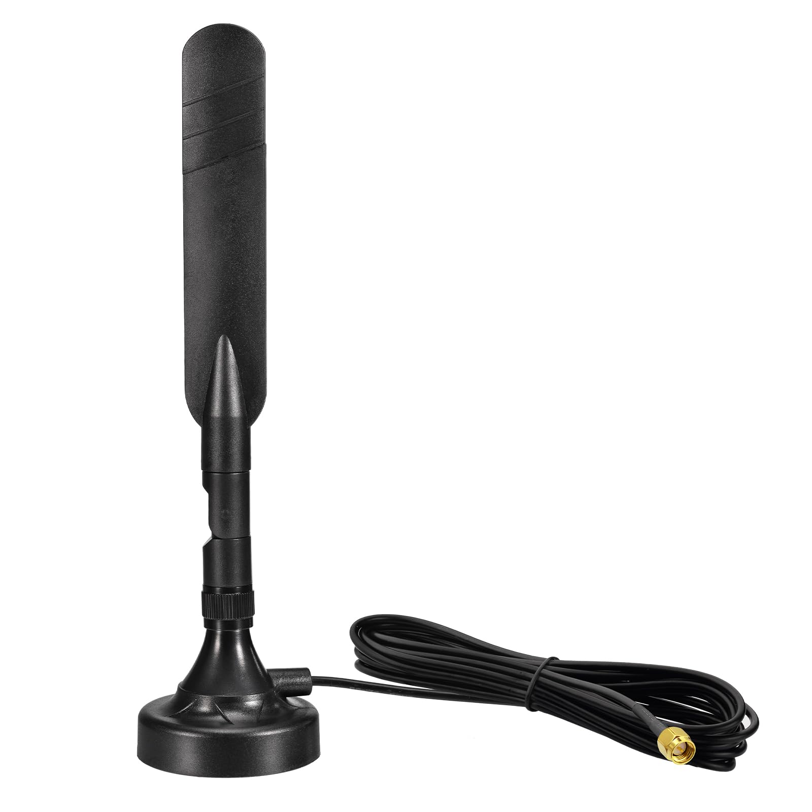 Eightwood 4G LTE Antenna with Magnetic Base MIMO SMA Male Antenna for 4G LTE Router Hotspot Modem Industrial Cellular IoT Gateway Security Camera