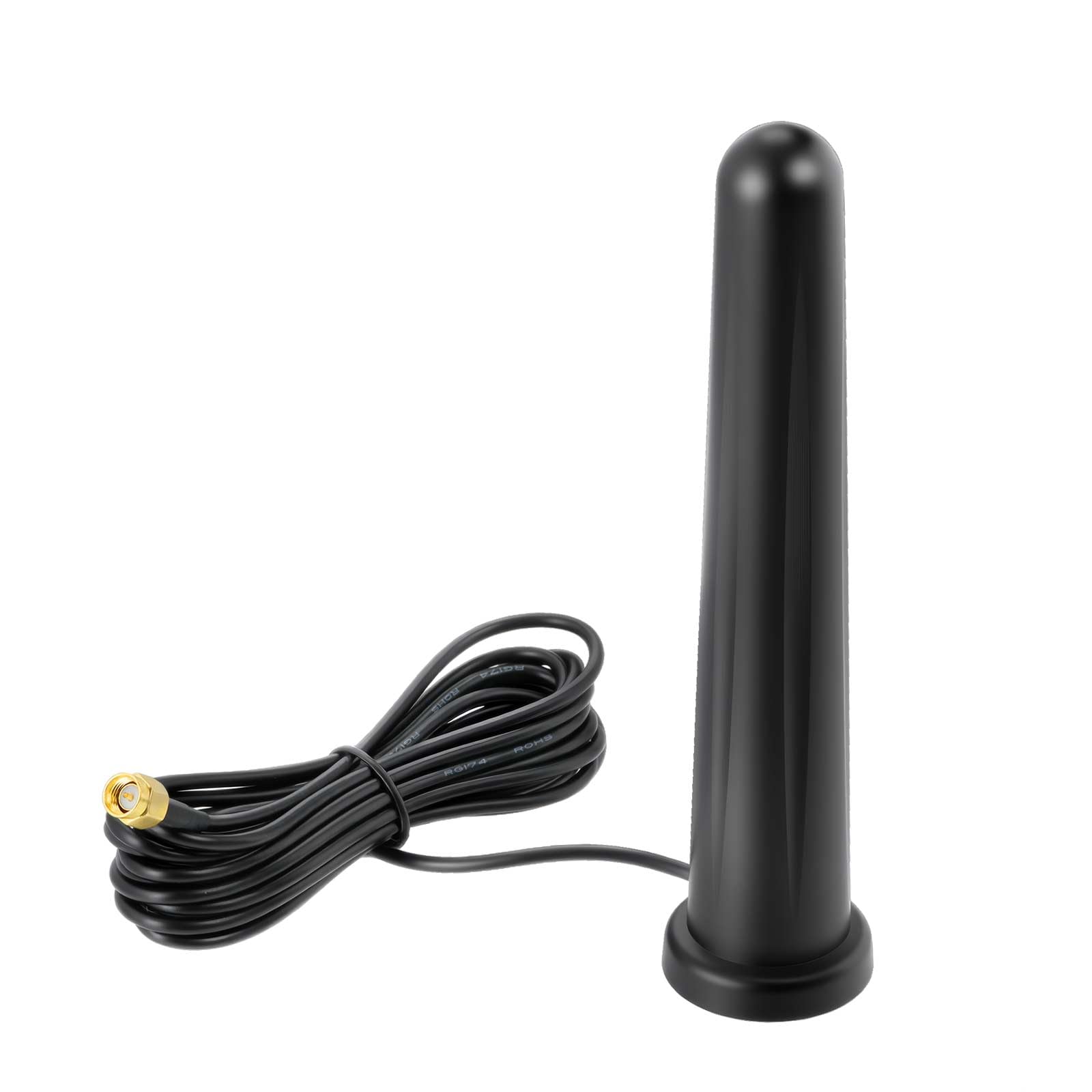 Eightwood 4G LTE SMA Antenna, Magnet Mount, 9.8ft Extension Cable | for CPE Router, Hotspot, Gateway, Modem, Cellular Trail Camera, Security Camera