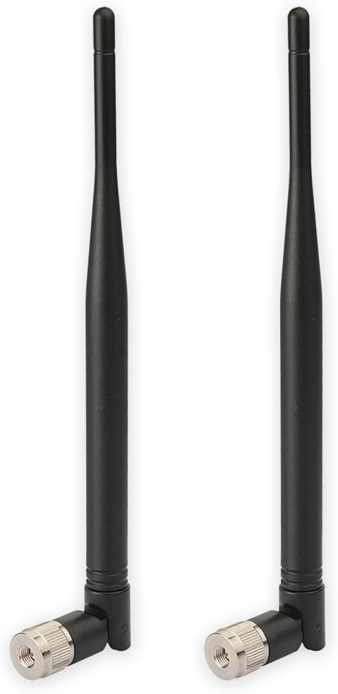 Eightwood 868 MHz Antenne Kipp-und-Schwenkbar SMA Stecker NFC RFID Antenne 2 Stücke für Homematic CCU3 CCU2 CC1101 Raspberry Pi GSM Wireless WiFi Ham Radio MEHRWEG