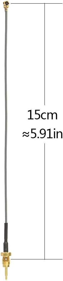 Eightwood WiFi Antenne 2.4G / 5.8G Dual Frequency Magnetic 6dBi RP-SMA Adapter 2m Verlängerungskabel mit 2 STK MHF4 Kabel ür WLAN PCIe Karten Wirelesse Router Bluetooth TP-Link Dlink MEHRWEG