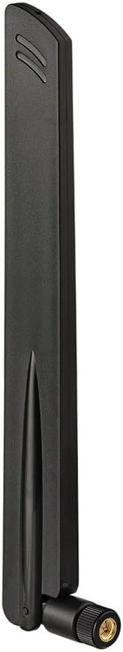 Eightwood 2.4GHz 5GHz Dual Band WiFi Antenna 9dBi Omni SMA Male Antenna for Backup Camera, Security Camera, FPV Drone, ISM, Smart Home Devices