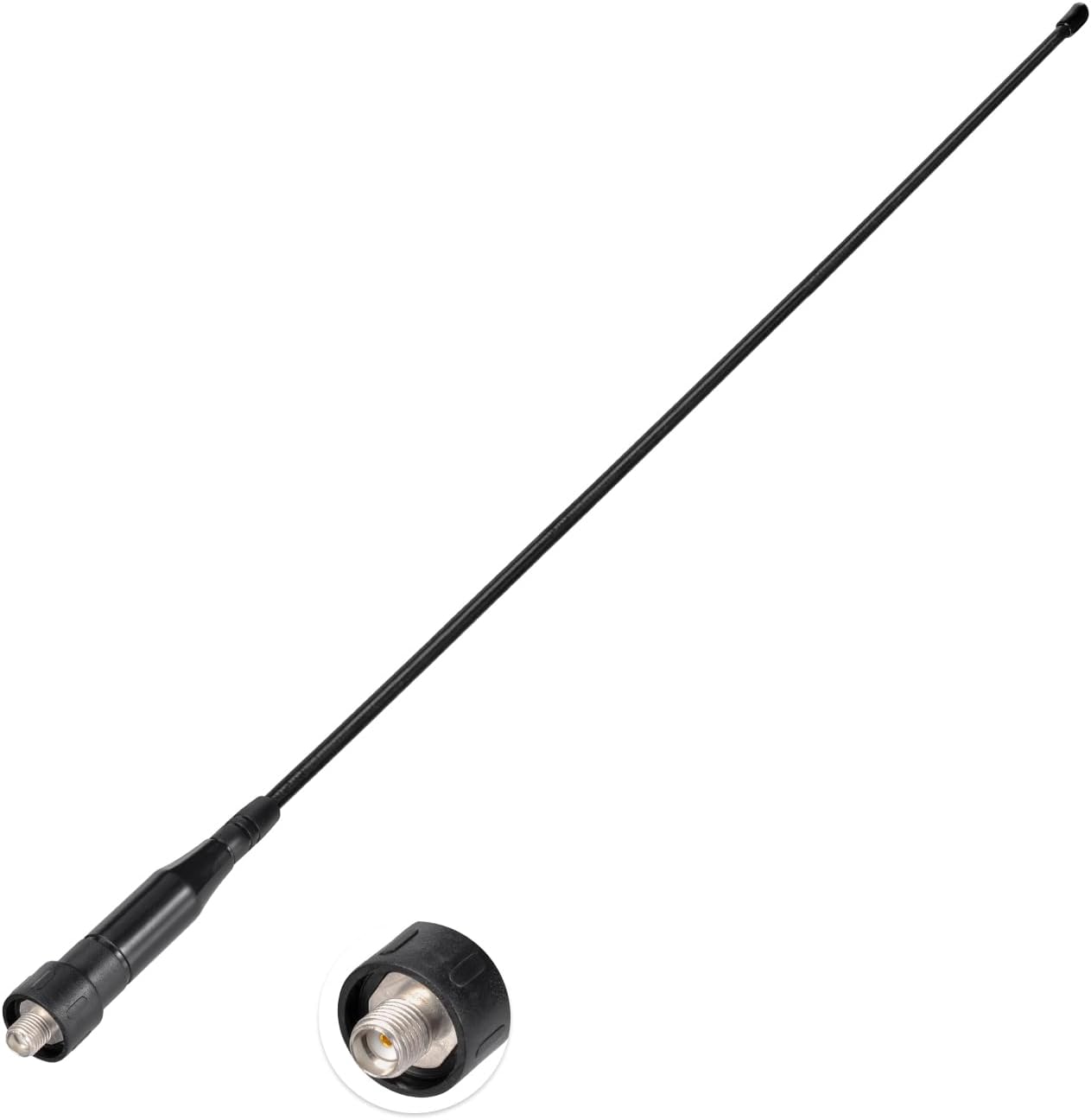 Eightwood Dual Band VHF UHF Ham Radio Antenne 136-174MHz/400-470MHz Zwei-Wege Radio Antenne benutzt für Ham Radios Baofeng UV-82 UV-5R HYT Walkie Talkie