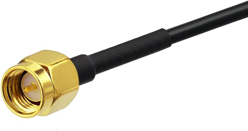 Eightwood 4G LTE Antenne 3dBi SMA Adapter Antenne Glashalterung 3m RG174 Kabel für 3G 4G LTE Router WLAN DTV Mobiler Hotspot Huawei TP-Link 2G 3G 4G / GSM/UMTS/CDMA/GPRS WiFi Bluetooth