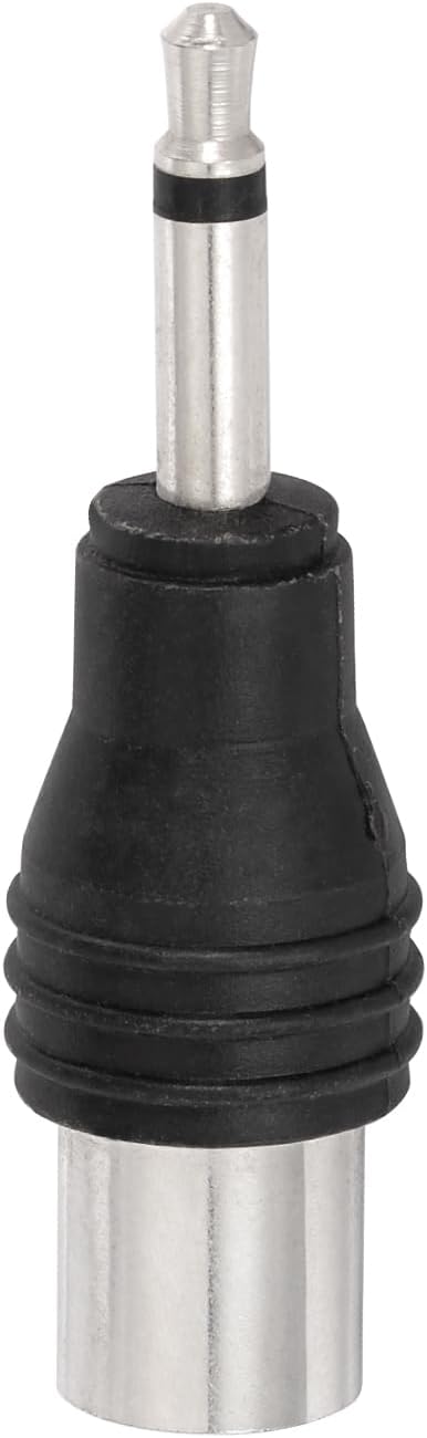 Eightwood Adapter 3,5 mm Mono Stecker auf 9,5 mm Pal TV Stecker Adapter 2 Stück für TV Radio Stereo Receiver Bose Wave Radio