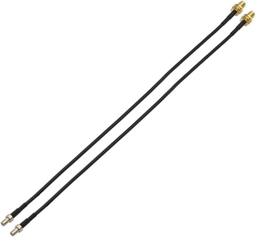 Eightwood SMA Kabel 4G LTE Antenne SMA Buchse auf TS9 Stecker mit 30cm 11.8inch RG174 2 Stücke für Hsdpa Huawei 2G 3G 4G LTE Antenne UMTS Mobile Broadband MEHRWEG