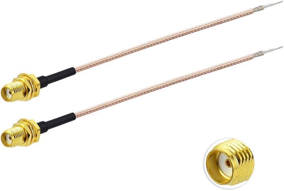 Eightwood 868 MHz LoRa Antenne SMA Stecker(3m SMA Verlängerung + Tragbare Basis) Außenantenne + SMA Buchse Schott Kabel 15cm für Helium Hotspot Miner LoRaWAN Gateway Homematic CCU3 CCU2 Raspberry