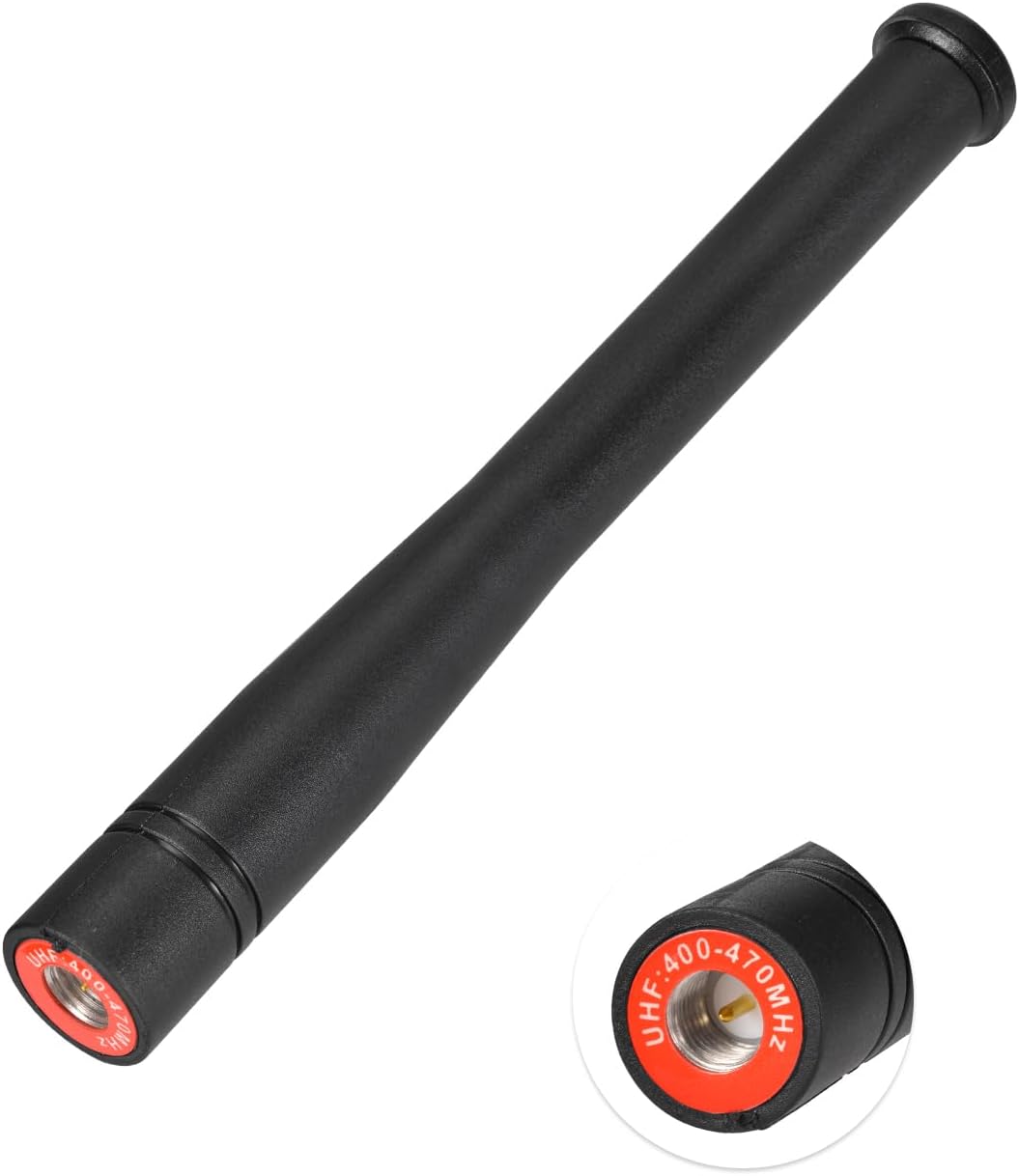 Eightwood Teleskopantenne Ham Radio Antenne UHF 400-470mhz antenne Amateur Radio Antenne SMA Antenne für Ham Radio YAESU WOUXUN TYT Walkie Talkie Two Way Radio