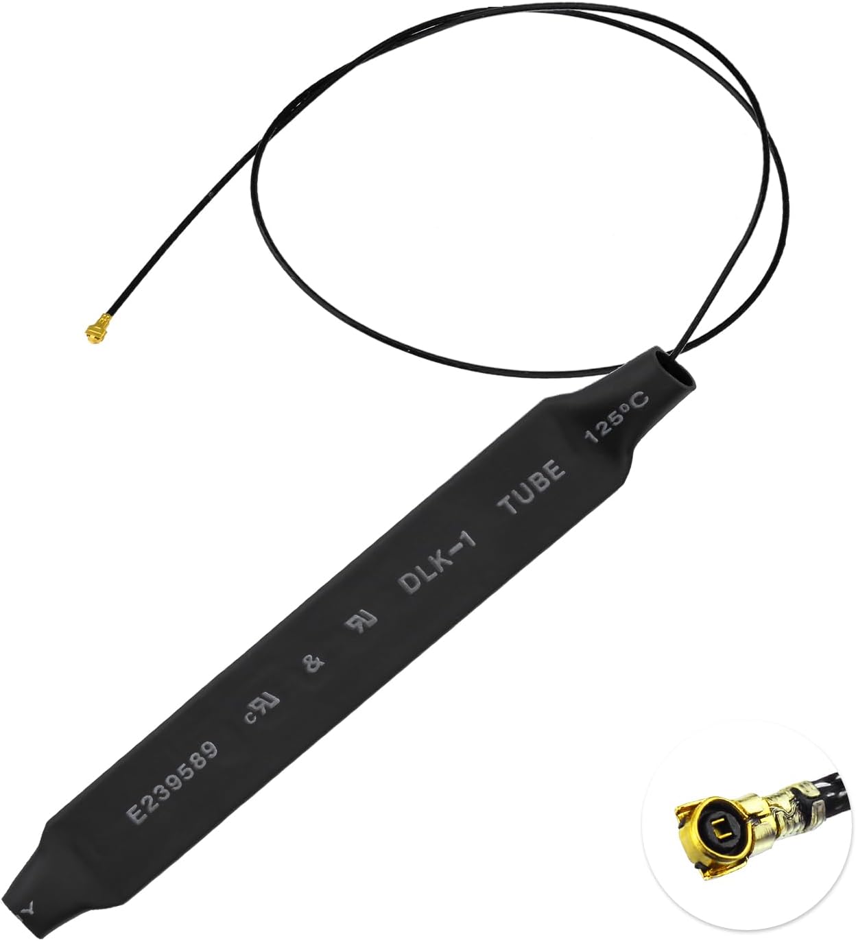 Eightwood Internal WiFi Antenna Dual Band 2.4GHz 5GHz WiFi Antennae with 11.8in Cable for M.2 NGFF Network Card PC Desktop Computer