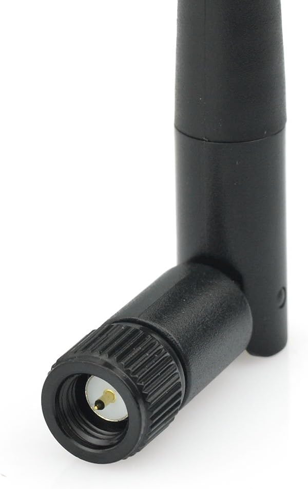 Eightwood 2.4G Antenne 3dBi Omni WLAN Antenne mit SMA Stecker 2 Stücke 10.8CM Wi-Fi Antenne für Wirelesse WiFi Router Bluetooth MEHRWEG